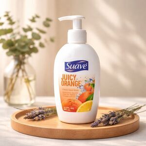 NEW SUAVE Juicy Orange Liquid Hand Soap Pump. Bottle - Pack of 3 - 6.5 FL OZ